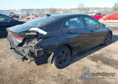 2022 Hyundai Elantra Sel from USA, damaged, VIN 5NPLS4AG5NH071537